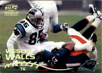 1998 Pacific Paramount #40 Wesley Walls Front
