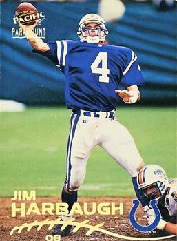 1998 Pacific Paramount #98 Jim Harbaugh Front