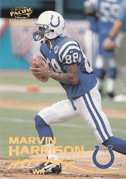 1998 Pacific Paramount #99 Marvin Harrison Front