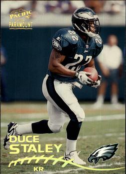 1998 Pacific Paramount #180 Duce Staley Front