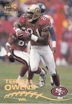 1998 Pacific Paramount #210 Terrell Owens Front