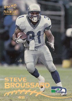 1998 Pacific Paramount #215 Steve Broussard Front