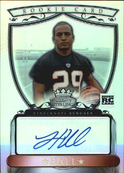 2007 Bowman Sterling - Refractors #BSRA-LH Leon Hall Front