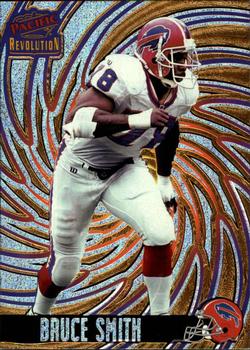 1998 Pacific Revolution #17 Bruce Smith Front