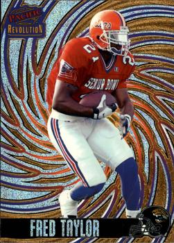 1998 Pacific Revolution #66 Fred Taylor Front