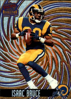 1998 Pacific Revolution #117 Isaac Bruce Front
