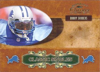 2007 Donruss Classics - Classic Singles Gold #CS-14 Barry Sanders Front