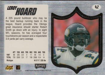 1998 Playoff Absolute SSD Hobby #42 Leroy Hoard Back