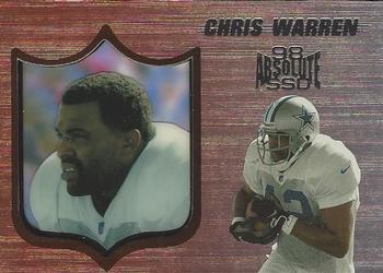 1998 Playoff Absolute SSD Hobby #92 Chris Warren Front