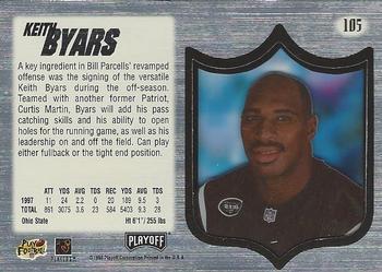 1998 Playoff Absolute SSD Hobby #105 Keith Byars Back