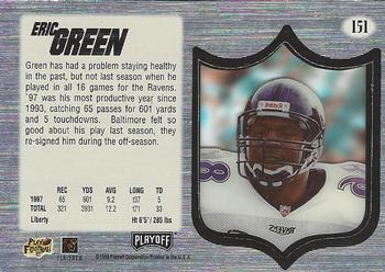 1998 Playoff Absolute SSD Hobby #151 Eric Green Back