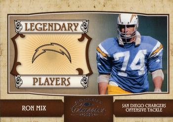 2007 Donruss Classics - Legendary Players Silver #LP-24 Ron Mix Front