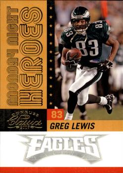 2007 Donruss Classics - Monday Night Heroes Gold #MNH-4 Greg Lewis Front