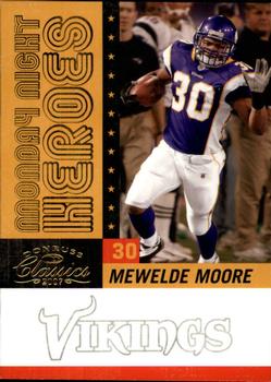2007 Donruss Classics - Monday Night Heroes Gold #MNH-15 Mewelde Moore Front
