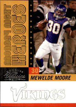 2007 Donruss Classics - Monday Night Heroes Silver #MNH-15 Mewelde Moore Front