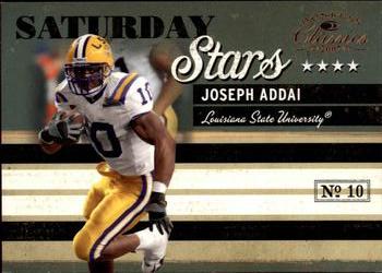 2007 Donruss Classics - Saturday Stars Bronze #SS-2 Joseph Addai Front