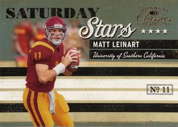 2007 Donruss Classics - Saturday Stars Bronze #SS-6 Matt Leinart Front