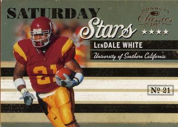 2007 Donruss Classics - Saturday Stars Bronze #SS-8 LenDale White Front