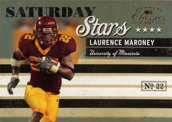 2007 Donruss Classics - Saturday Stars Bronze #SS-9 Laurence Maroney Front