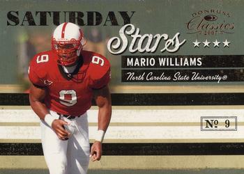 2007 Donruss Classics - Saturday Stars Bronze #SS-13 Mario Williams Front