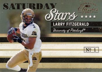 2007 Donruss Classics - Saturday Stars Bronze #SS-15 Larry Fitzgerald Front
