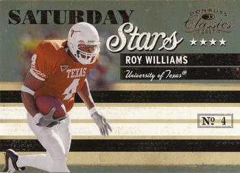 2007 Donruss Classics - Saturday Stars Bronze #SS-24 Roy Williams Front