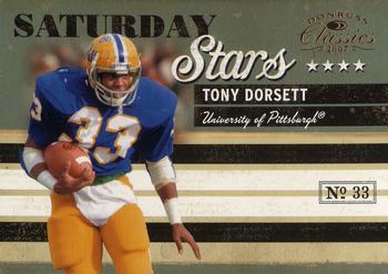 2007 Donruss Classics - Saturday Stars Bronze #SS-30 Tony Dorsett Front