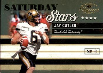2007 Donruss Classics - Saturday Stars Gold #SS-5 Jay Cutler Front