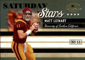 2007 Donruss Classics - Saturday Stars Gold #SS-6 Matt Leinart Front