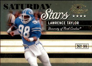 2007 Donruss Classics - Saturday Stars Gold #SS-20 Lawrence Taylor Front