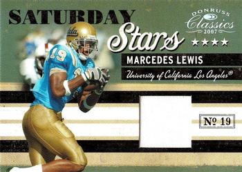 2007 Donruss Classics - Saturday Stars Jerseys #SS-4 Marcedes Lewis Front
