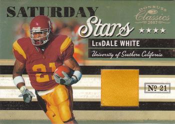 2007 Donruss Classics - Saturday Stars Jerseys #SS-8 LenDale White Front