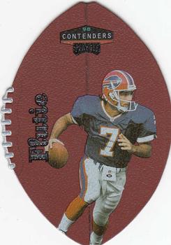 1998 Playoff Contenders - Leather #10 Doug Flutie Front