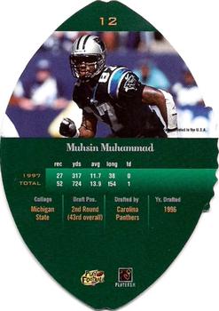 1998 Playoff Contenders - Leather #12 Muhsin Muhammad Back