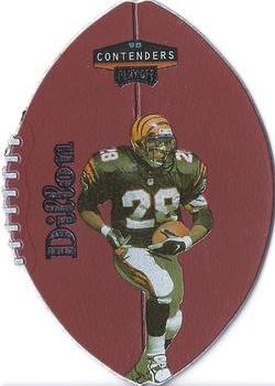 1998 Playoff Contenders - Leather #16 Corey Dillon Front