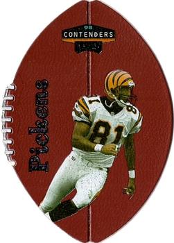 1998 Playoff Contenders - Leather #17 Carl Pickens Front