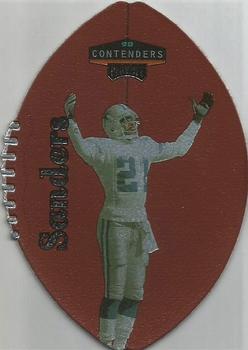 1998 Playoff Contenders - Leather #20 Deion Sanders Front