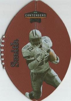 1998 Playoff Contenders - Leather #21 Emmitt Smith Front