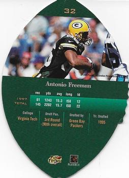 1998 Playoff Contenders - Leather #32 Antonio Freeman Back