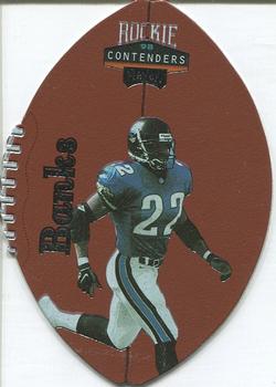1998 Playoff Contenders - Leather #39 Tavian Banks Front