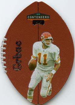 1998 Playoff Contenders - Leather #43 Elvis Grbac Front