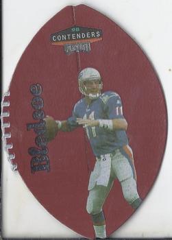 1998 Playoff Contenders - Leather #54 Drew Bledsoe Front