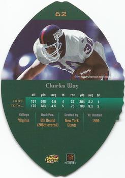 1998 Playoff Contenders - Leather #62 Charles Way Back