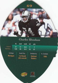 1998 Playoff Contenders - Leather #69 Charles Woodson Back