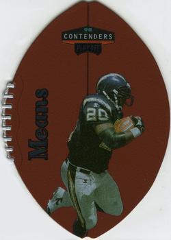 1998 Playoff Contenders - Leather #76 Natrone Means Front