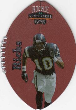 1998 Playoff Contenders - Leather #77 Mikhael Ricks Front