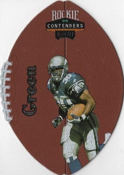 1998 Playoff Contenders - Leather #84 Ahman Green Front