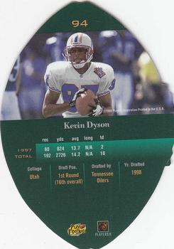 1998 Playoff Contenders - Leather #94 Kevin Dyson Back