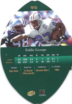 1998 Playoff Contenders - Leather #95 Eddie George Back