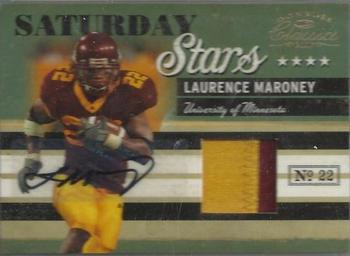 2007 Donruss Classics - Saturday Stars Jerseys Prime Autographs #SS-9 Laurence Maroney Front